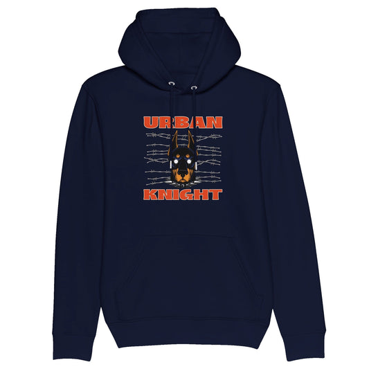 Urban Knight Doberman Unisex Pullover Hoodie