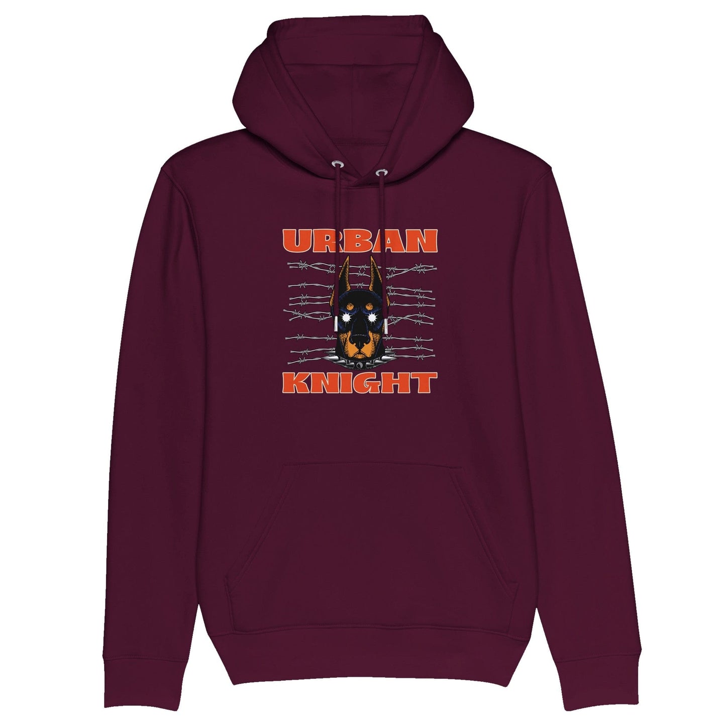 Urban Knight Doberman Unisex Pullover Hoodie