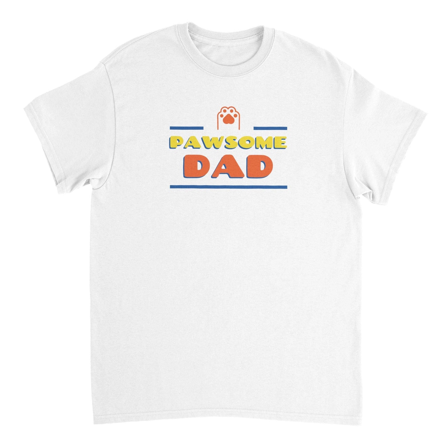 Pawsome Dad Unisex Crewneck T-shirt