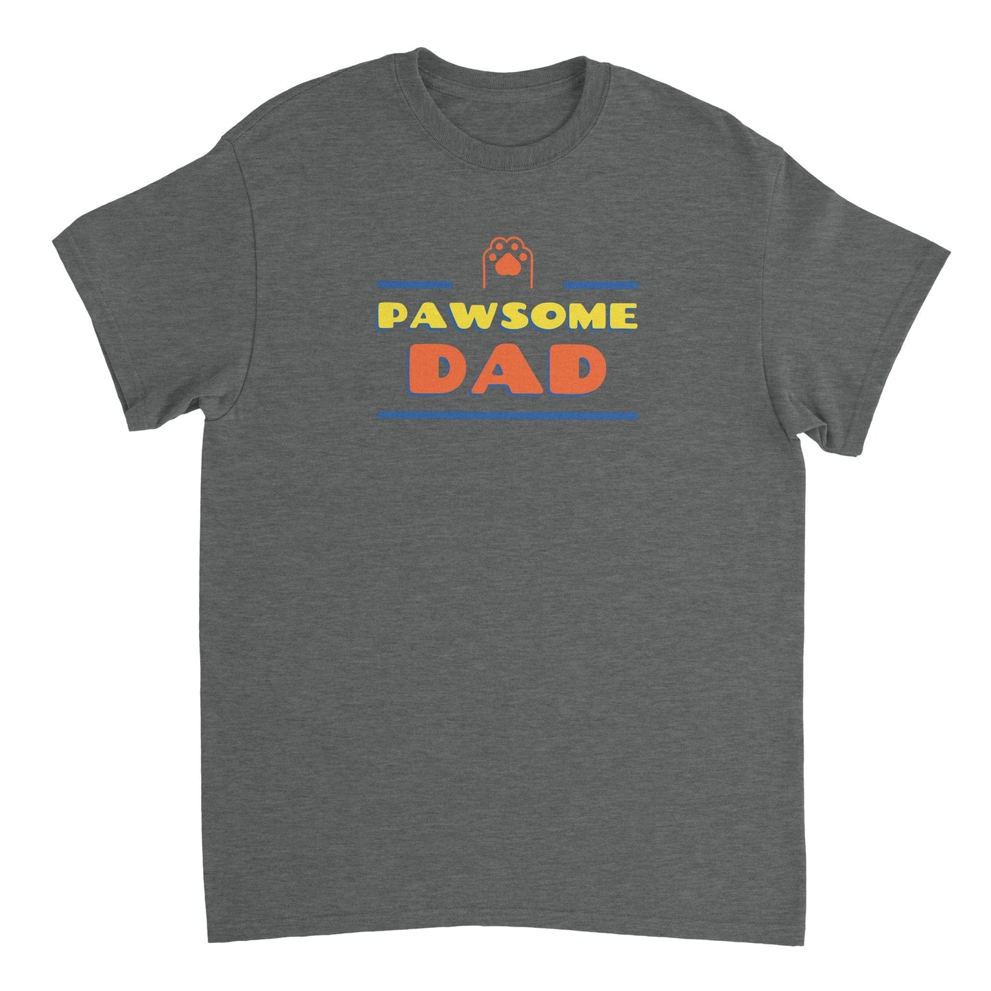 Pawsome Dad Unisex Crewneck T-shirt